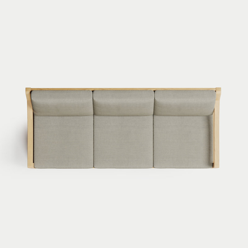 Solerno Heated Sofa, Dove