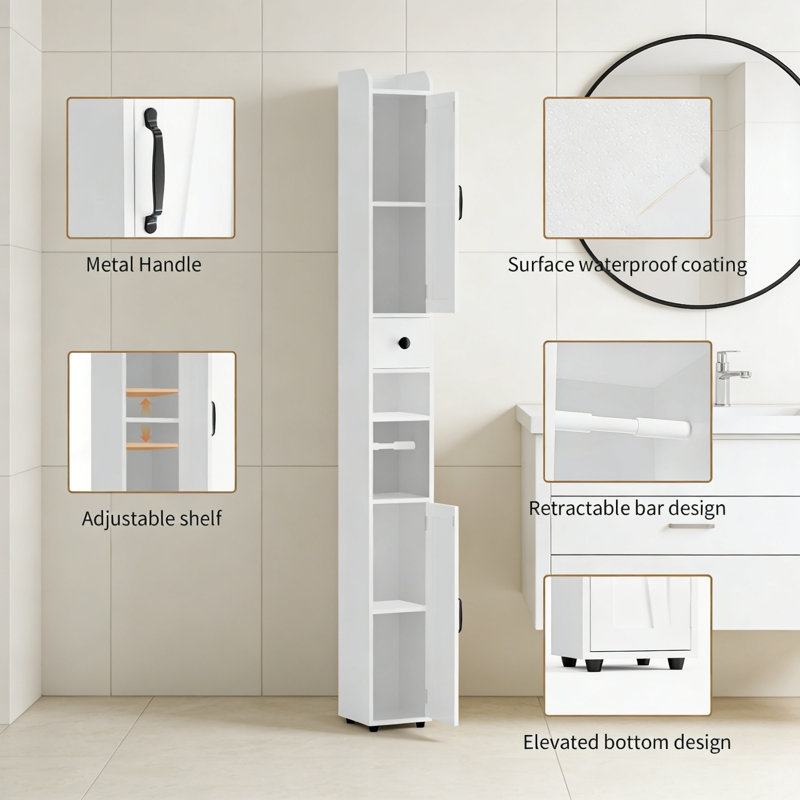 Freestanding Linen Cabinet
