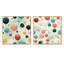 Eric - Ensemble de 2 collages carrés abstraits-101855556-101855558