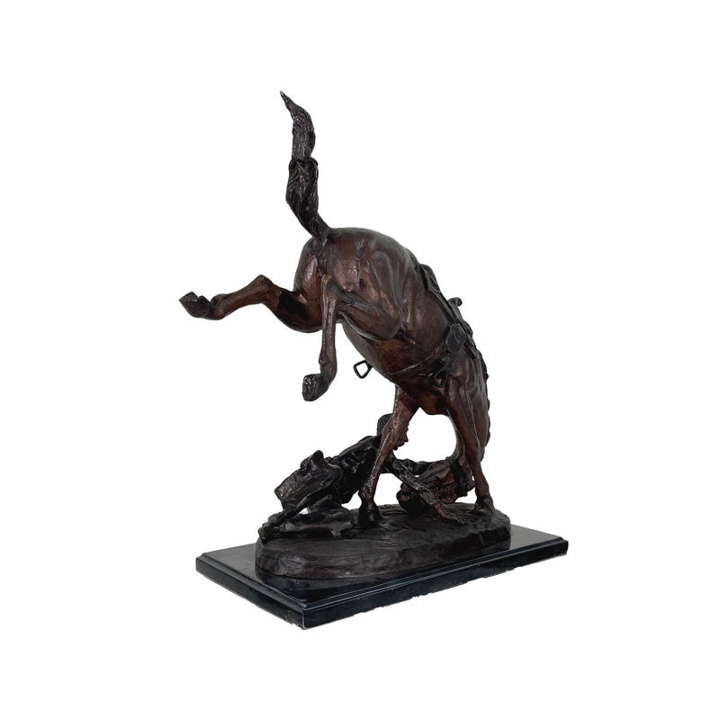 Horse Metal Garden Statue