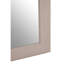 Wine Solid Wood Flat Wall Mirror-39983869