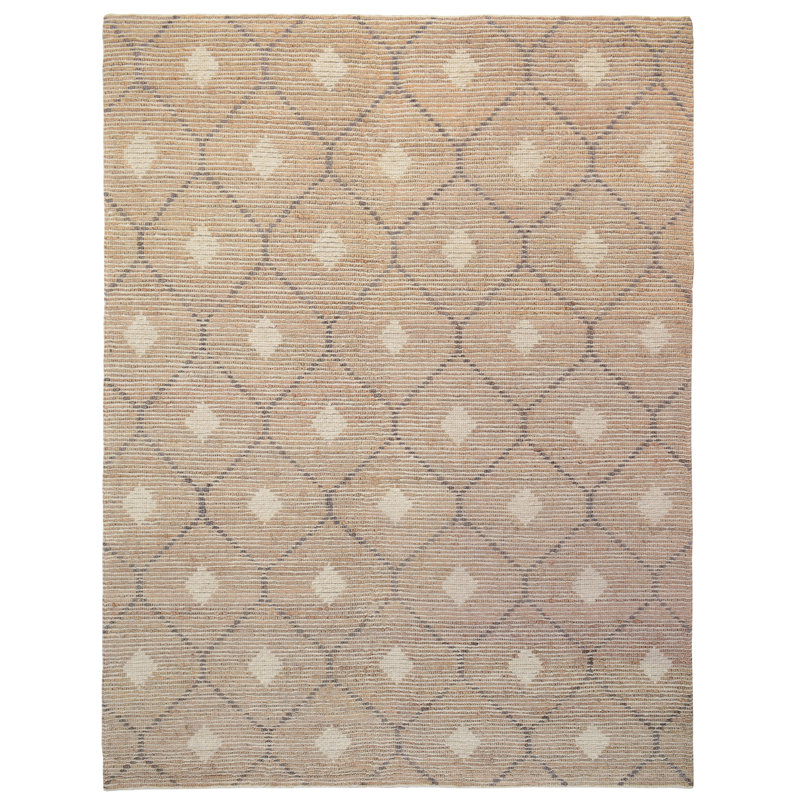Reign Geometric Area Rug in Brown, Rectangle 8' x 10'