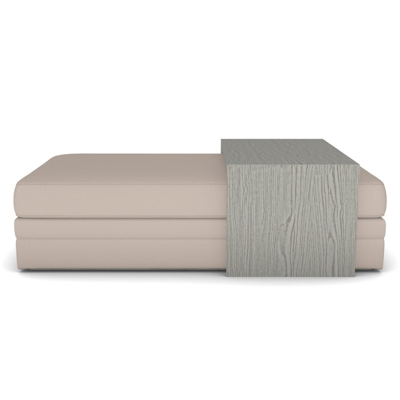 Tour de lit Boyden avec table large, Fauve Jiggles, Gris colombe