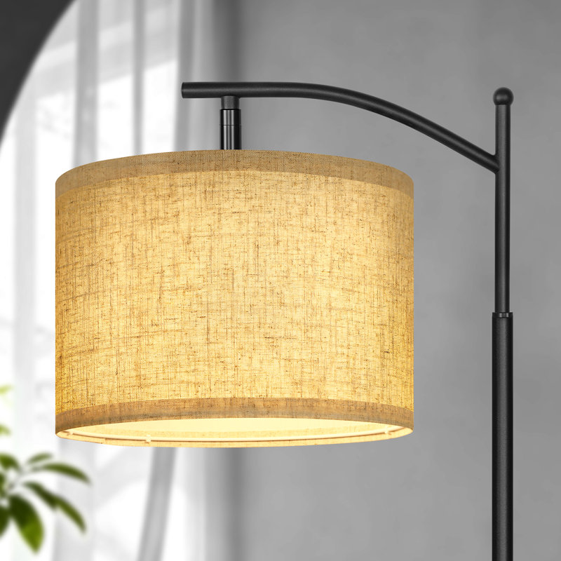 159cm Black Traditional Floor Lamp