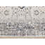 Tapis d'intérieur traditionnel gris et blanc Daiji-1078070361