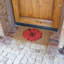 Tapis de porte d'extérieur 30 po x 18 po Danelea Daisy Flower