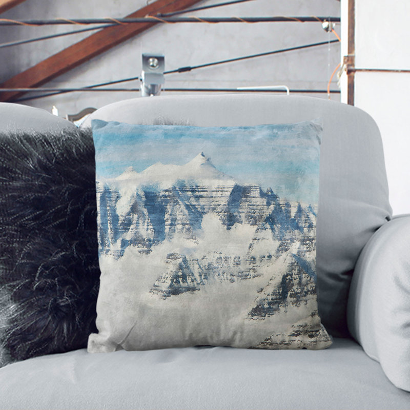 Square Cushion, 55cm H x 55cm W x 20cm D, Black