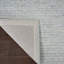 Tapis abstrait gris / ivoire touffeté à la main-509603672