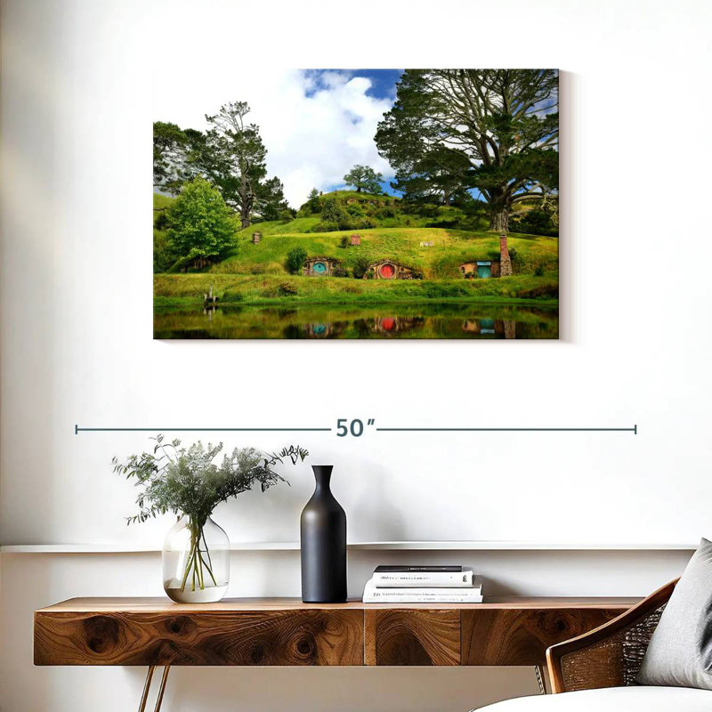 Alvord Hobbiton, attrait touristique, H 24 po x l 36 po