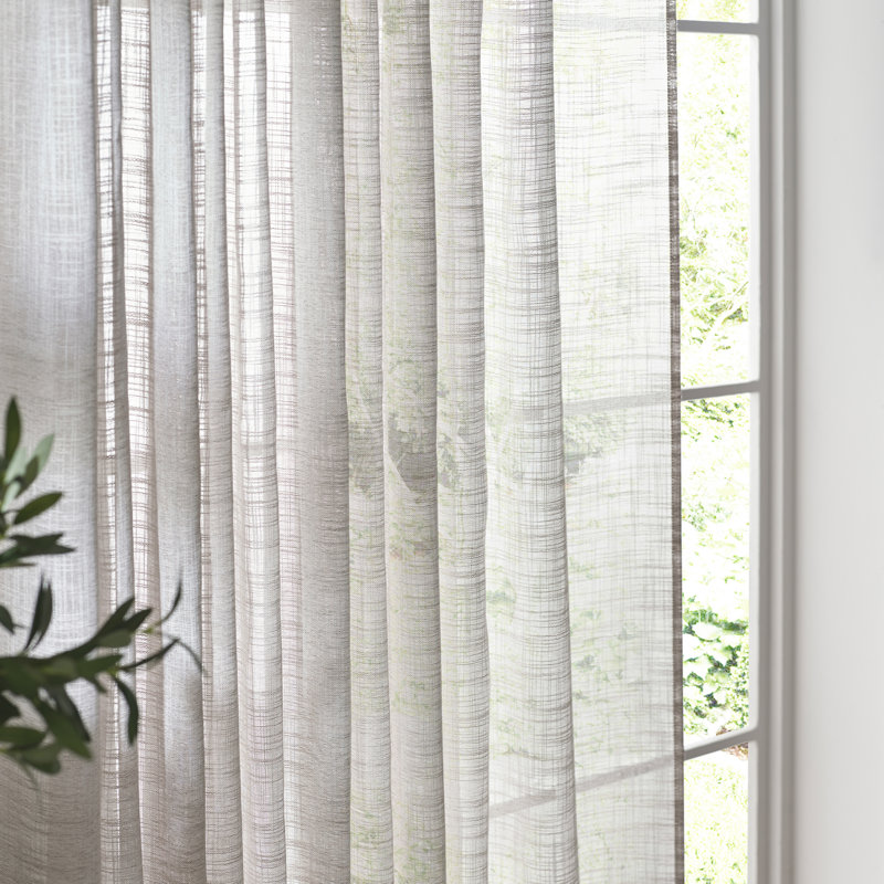 Cirrus Voile Sheer Single Curtain Panel