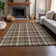 Premium Machine Washable Cerrito AMF563 Chocolate Rug
