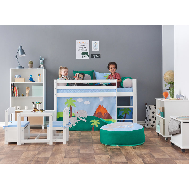 Basic Mid Sleepers, White, European Single (90 x 200cm)