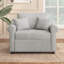 Canapé, fauteuil convertible en chenille avec dossier réglable, fauteuil 3 en 1 se transforme en lit, lit simple pour le salon