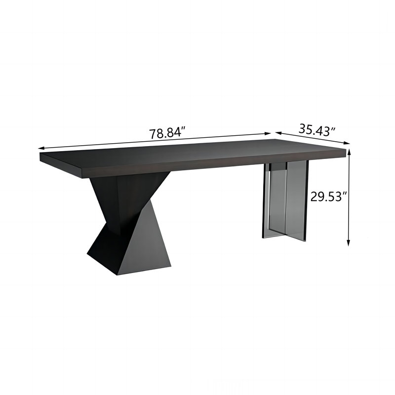 Bureau double 78,74 po Modern