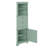 Tall Triangular Corner Cabinet With Triple Drawers And Customizable Shelves For Bathroom Kitchen-117531014