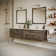 Fresca Formosa 84" Wall Mount Floating Double Sink Modern Bathroom Vanity Set with Top and Sinks - Faucets Not Included