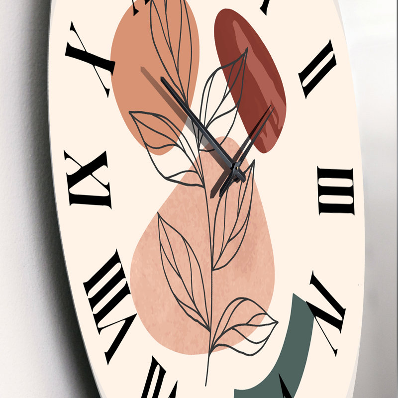 Horloge murale Terra Cotta Boho, Petit