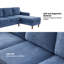 Canapé modulaire réversible 2 pièces Azriah-340123604