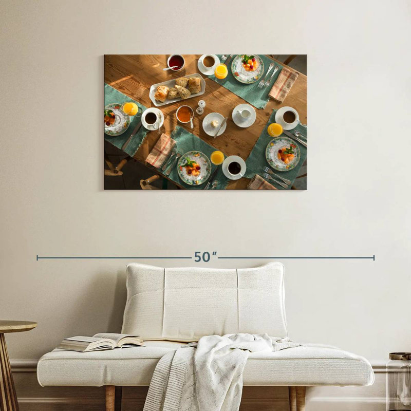 Breakfast Table, 24" H x 36" W