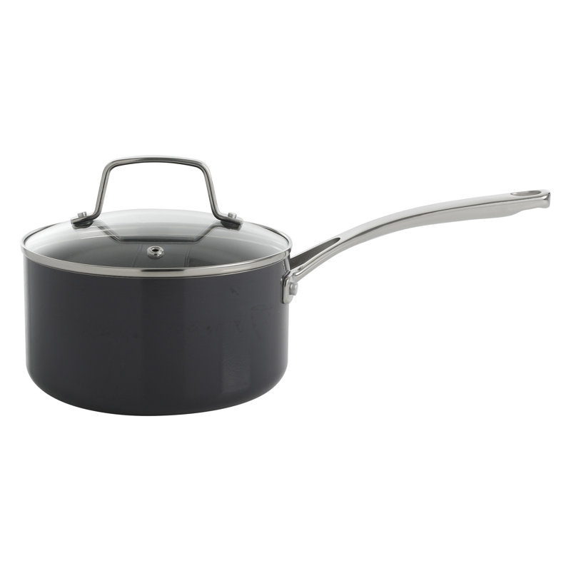 10-Piece Grey Nonstick Aluminum Enamel Cookware Set