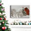 Larenza Festive Barn - reproduction d'art sur toile tendue-1783279252