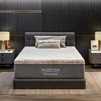 10" Gel Memory Foam Medium Mattress with Removable Cover