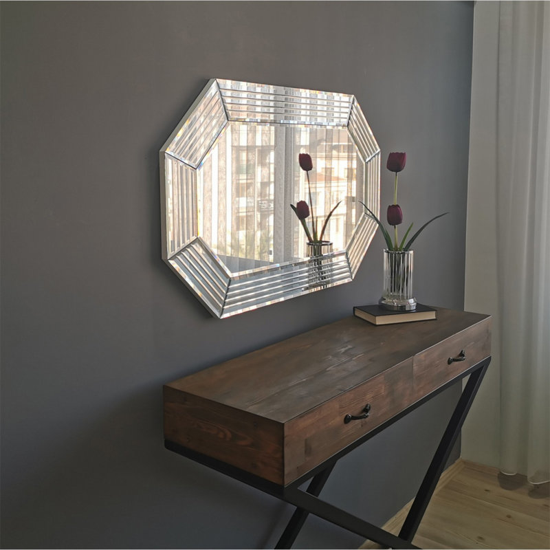 Vienna Engineered Wood Flat Wall Mirror