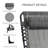 Outsunny Reclining Chaise Lounge Chair, Portable Sun Lounger, Folding Camping Cot, With Adjustable Backrest And Removable Pillow, For Patio, Garden, Beach, Grey-2021279908