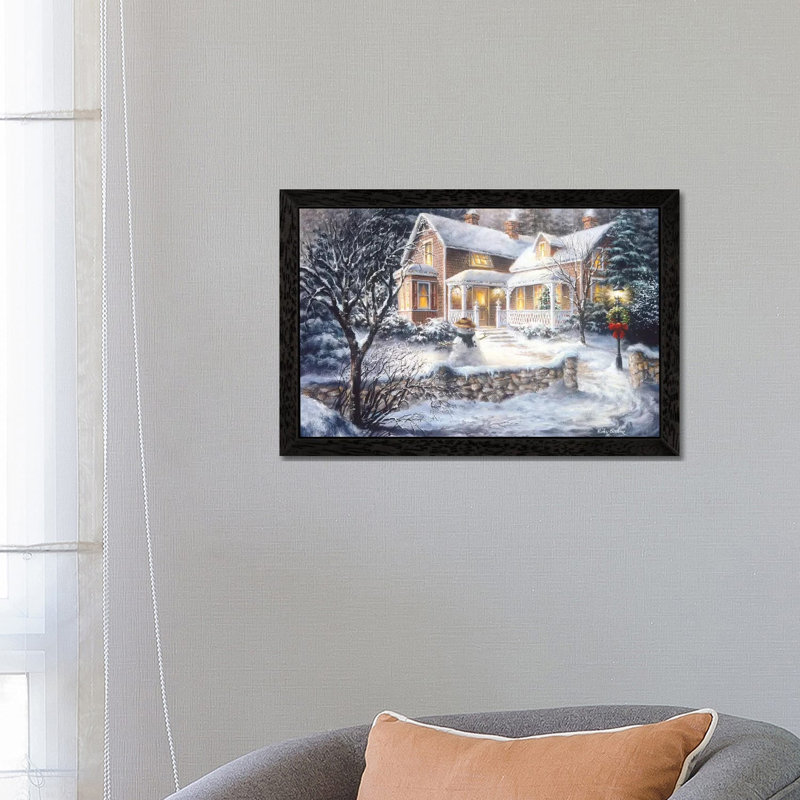 Nicky Boehme - Print on Canvas, 101.6 cm H x 66.04 cm W, Black Framed