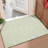 Small Area Rug 2x3 Modern Abstract Stripe Door Mat Washable Bathroom Rug Non Slip Rubber Backing Non Shedding Entryway Mat for Hallway Green-627502144-626354432