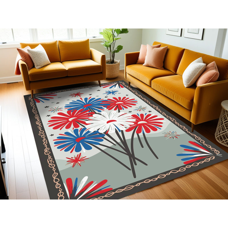 Tapis d'été Holiday The Aisle®, Rectangle 6 pi x 9 pi