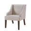 Chaise d'appoint Mid-Century moderne avec pieds en bois massif et confort moelleux-131216828
