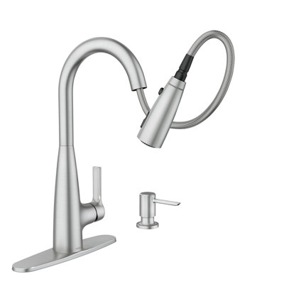 Haelyn Touchless Single-Handle Pulldown Sprayer Kitchen Faucet with MotionSense Wave and Power Clean
