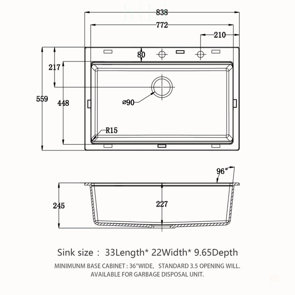 Dimensions du produit