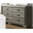 Aesir 59'' W 6 - Drawer Dresser with Mirror