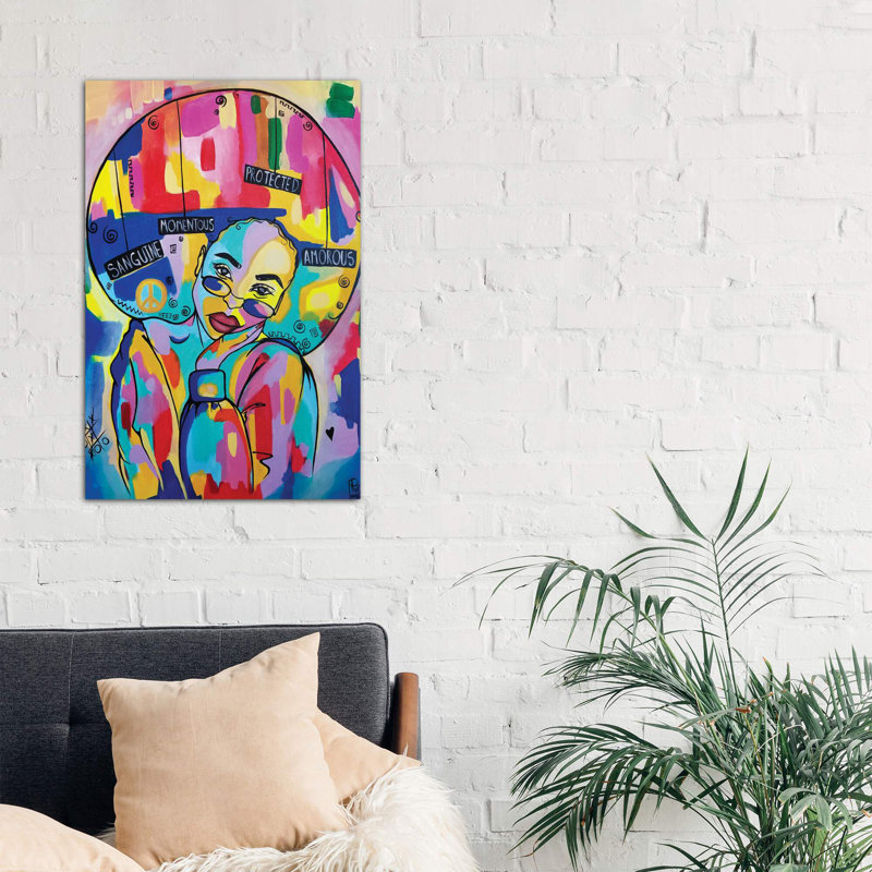 Beauty - Wrapped Canvas Painting, 101.6 cm H x 66.04 cm W x 3.175 cm D