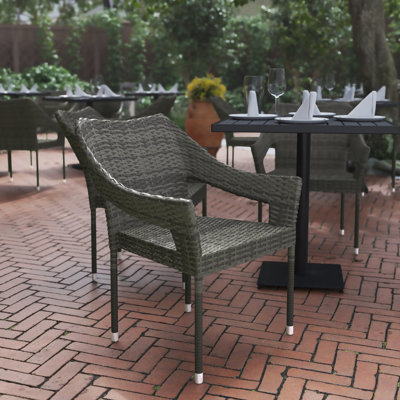 Outdoor Stacking Dining Armchair