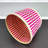 Bamboo Storage Gift Basket Easter Presentation Wellness Health Basket Top Diameter 9.84"