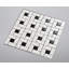 Carreau de mosaïque de plancher et de mur en porcelaine 1 po x 2 po Helix