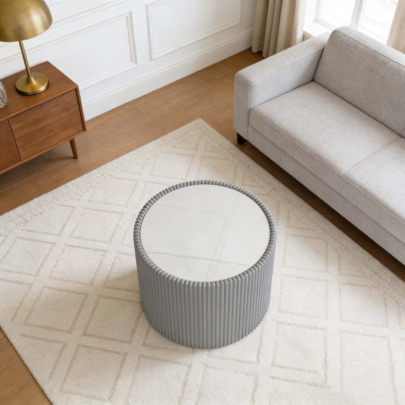 Side Table, Gray
