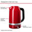 Bouilloire électrique 1,7 litre KitchenAid-101772654