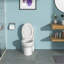 Toilette une pièce en céramique