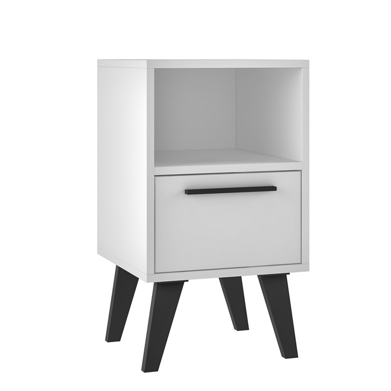 Bringger End Table, White