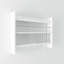 Carmeletta 3 Piece Accent Shelf with Hooks-446076662