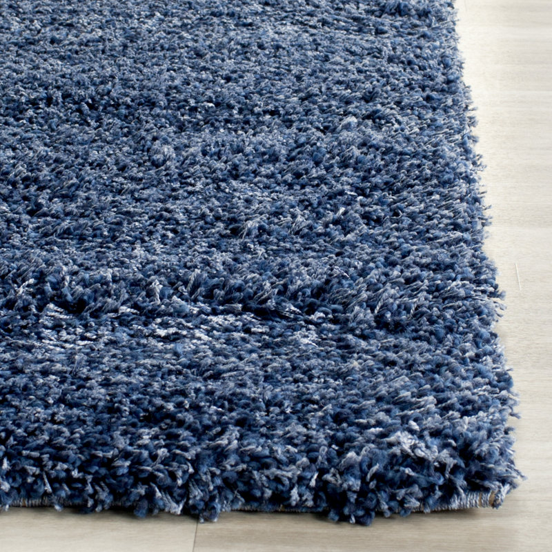 Assar Area Rug, Rectangle 8' x 10', Navy