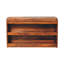 Banc de rangement escamotable en bois massif-1292229730