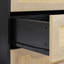 48.3cm W Metal Bedside Table