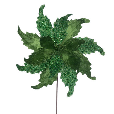 Tige de poinsettia 18 po x 20 po Primrue Il comprend deux pièces par sac.