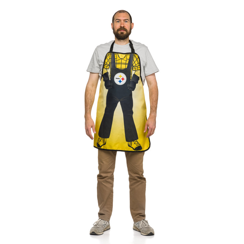 NFL Double Side Grilling Apron, Pittsburgh Steelers