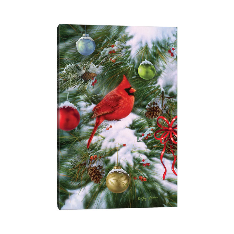 Cardinal Ornaments by Greg & Company - Wrapped Canvas Gallery-Wrapped Canvas Giclée, 101.6 cm H x 66.04 cm W x 1.91 cm D